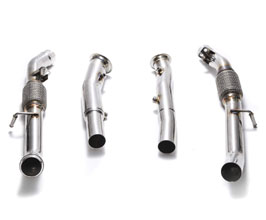 ARMYTRIX Cat Bypass Downpipes with Cat Simulators (Stainless) for Mercedes GLE-Class W166