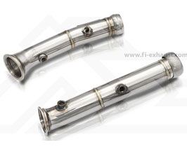 Fi Exhaust Ultra High Flow Cat Bypass Pipes (Stainless) for Mercedes GLE-Class W166