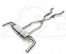 Fi Exhaust Valvetronic Exhaust System with Mid X-Pipe and Front Pipe (Stainless) for Mercedes GLE63 AMG C292/166