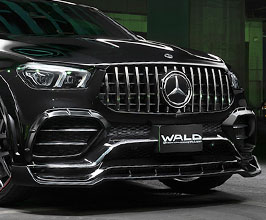 WALD Sports Line Black Bison Edition Front Half Spoiler for Mercedes GLE53 AMG C167/W167