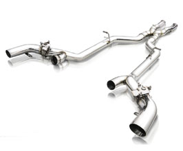 Fi Exhaust Valvetronic Mid X-Pipe Exhaust System (Stainless) for Mercedes GT C190