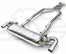 Fi Exhaust Valvetronic Mufflers Exhaust System with Mid X-Pipes (Stainless) for Mercedes AMG GT / GTC / GTS M178 C190/R190