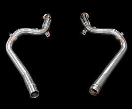iPE Exhaust Cat By-Pass Pipes (Stainless) for Mercedes GT C190