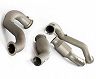 RENNtech Downpipes With 200 Cell Sport Catalytic Converters (Stainless) for Mercedes AMG GT (Incl GTS)