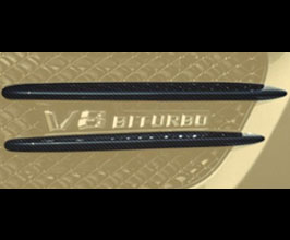 MANSORY Aero Front Fender Splitters Covers (Dry Carbon Fiber) for Mercedes GT C190