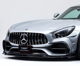 Design Works DW Performance Up Front Lip Spoiler (Carbon Fiber) for Mercedes GT C190