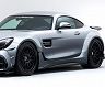 Design Works DW Performance Up Side Steps with Over Fenders (FRP with Carbon Fiber) for Mercedes AMG GT / GTS