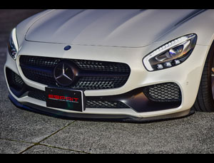 Espirit HYPNOTIZE Aero Front Lip Spoiler (Carbon Fiber) for Mercedes GT C190