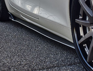 Espirit HYPNOTIZE Aero Side Skirts (Carbon Fiber) for Mercedes AMG GT Coupe