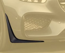 MANSORY Aero Front Bumper Side Lips (Dry Carbon Fiber) for Mercedes GT C190
