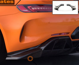 RENNtech Aero Rear Diffuser Attachments (Carbon Fiber) for Mercedes AMG GTR