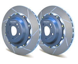 GiroDisc Rotors - Rear (Iron) for Mercedes AMG GTS / GTC / GTR C190 with Iron Rotors