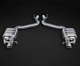 Capristo Valvetronic Exhaust System with Mid Pipes (Stainless) for Mercedes GT X290