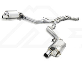 Fi Exhaust Valvetronic Exhaust System with Mid X-Pipe and Front Pipe (Stainless) for Mercedes GT X290