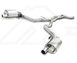 Fi Exhaust Valvetronic Exhaust System with X-Pipe and Front for OE Control (Stainless) for Mercedes AMG GT-43 / GT-53 X290