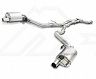 Fi Exhaust Valvetronic Exhaust System with Mid X-Pipe and Front Pipe (Stainless) for Mercedes AMG GT-43 / GT-53 X290