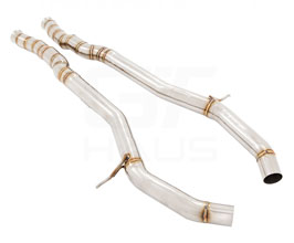 Meisterschaft by GTHAUS Mid Pipes with Resonator Delete (Stainless) for Mercedes S-Class C217