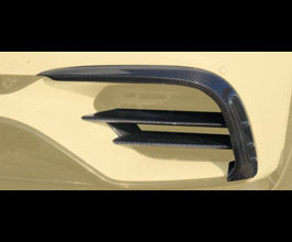 MANSORY Aero Front Bumper Duct Splitters (Dry Carbon Fiber) for Mercedes S-Class C217