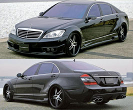 VITT Super Wide Edition II Aero Wide Body Kit for Mercedes S-Class W221