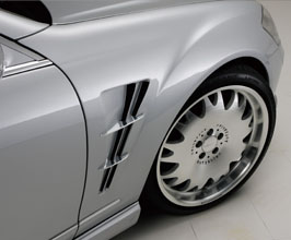 WALD Front Vented Fenders - V1 (FRP) for Mercedes S-Class W221