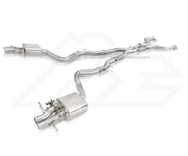 Fi Exhaust Valvetronic Exhaust System with X-Pipe (Stainless) for Mercedes S-Class W222