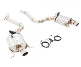 Meisterschaft by GTHAUS GTC Exhaust System with EV Control (Titanium) for Mercedes S-Class W222 V8 S550 / S560 Bi-Turbo