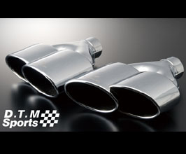 WALD DTM Sports Muffler Cutter Exhaust Tips for Mercedes S-Class W222