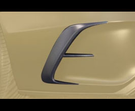 MANSORY Aero Rear Bumper Air Outtakes - For MANSORY Bumper Only (Dry Carbon Fiber) for Mercedes S-Class W222
