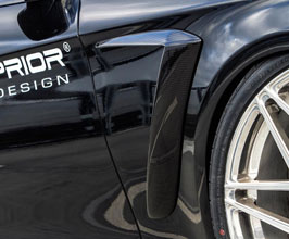 PRIOR Design PD800S Aerodynamic Front Fender Add-On Trim (FRP) for Mercedes S-Class W222 AMG