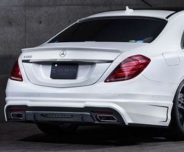 Mz Speed Prussian Blue Aero Rear Under Spoiler for Mercedes S-Class W222