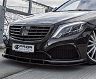 PRIOR Design PD800S Aerodynamic Front Bumper with Lip Spoiler (FRP) for Mercedes S-Class W222