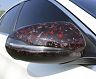 ARMA Speed Mirror Covers - USA Spec (Red Forged Carbon) for Mercedes S-Class W222