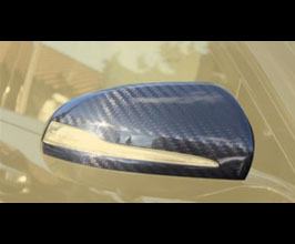 MANSORY Aero Mirror Housing Covers - LHD (Dry Carbon Fiber) for Mercedes S-Class W222