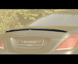 MANSORY Aero Rear Deck Lid Spoiler - Soft for Mercedes S-Class W222