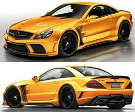 VeilSide Black Fortune Model Wide body Kit for Mercedes SL-Class R230