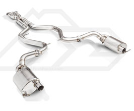 Fi Exhaust Valvetronic Exhaust System with Mid X-Pipe (Stainless) for Mercedes SL63 AMG / SL500 / SL550 R231