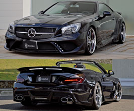 VITT Squalo Aero Wide Body Kit with LEDs (FRP) for Mercedes SL-Class R231