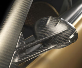 MANSORY Renovatio Aero Mirror Housings (Dry Carbon Fiber) for Mercedes SLR McLaren R199