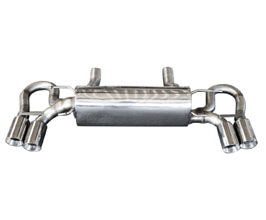 HAMANN Sport Rear Muffler Exhaust System with Quad Tips (Stainless) for Mercedes SLS R197