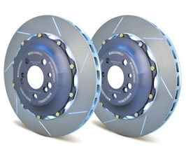 GiroDisc Rotors - Rear (Iron) for Mercedes SLS R197