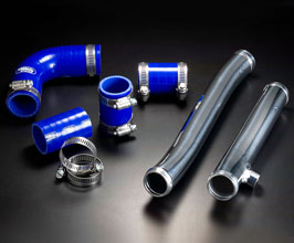 JUN Radiator Pipe Kit - Upper (Aluminum and Silicone) for Mitsubishi Lancer Evo X 4B11