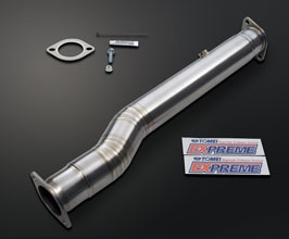 TOMEI Japan EXTREME Ti Cat Bypass Straight Pipe (Titanium) for Mitsubishi Lancer Evo X 4B11