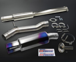 TOMEI Japan EXTREME Ti Cat Bypass Straight Pipe (Titanium) for Mitsubishi Lancer Evo X 4B11