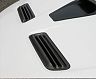 C-West Hood Air Outlet Ducts (Carbon Fiber) for Mitsubishi Lancer Evo X