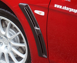 ChargeSpeed Front Fender Ducts for Mitsubishi Lancer Evo X