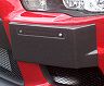 ChargeSpeed Front Plate Relocation Panel (Carbon Fiber) for Mitsubishi Lancer Evo X