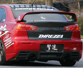 ChargeSpeed Aero Rear Bumper (FRP) for Mitsubishi Lancer Evo X