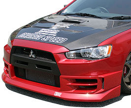 ChargeSpeed Aero Front Half Spoiler (FRP) for Mitsubishi Lancer Evo X