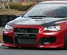 ChargeSpeed Aero Front Bumper (FRP) for Mitsubishi Lancer Evo X
