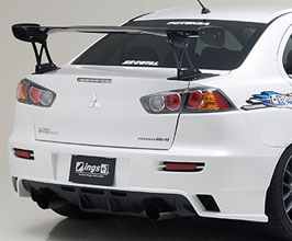 INGS1 N-SPEC Rear Bumper (FRP) for Mitsubishi Lancer Evo X